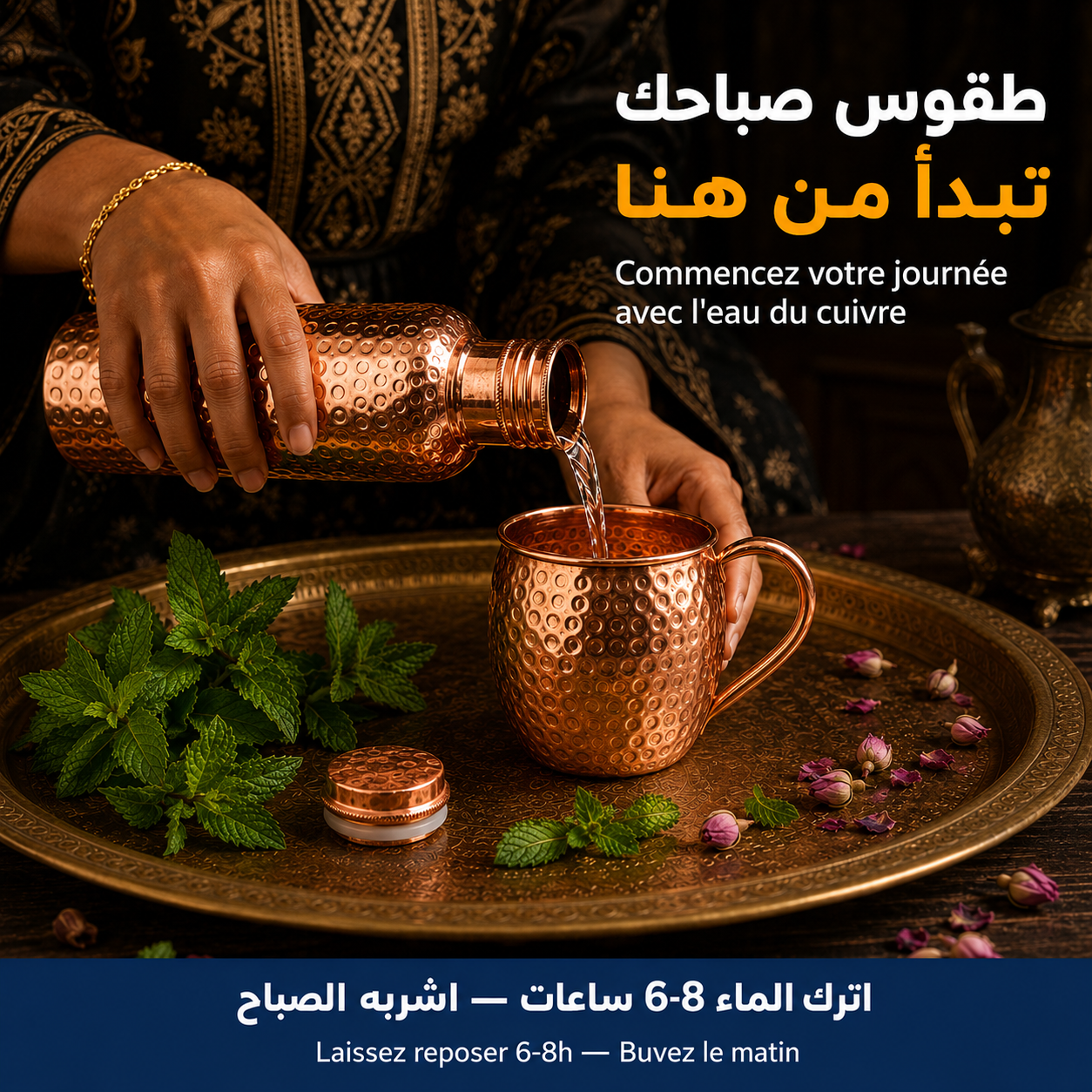 طقم النحاس الصحي الأصيل - Pack Cuivre Authentique