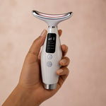 LUMÉA YE-51 - Appareil de Massage Beauté Visage & Cou · LED + Chaleur | جهاز تدليك والعناية بالوجه والرقبة