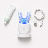 Brosse à Dents Électrique U-Shape 360° - فرشاة أسنان كهربائية